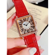 [High Quality] Falkland Muller-Franck Muller(FM)  ❥MASTER SQUARESeries  ❥Covered with Characters Drill Surface  ❥Swiss Quartz Movement  ❥Coated Glass Mirror Glass Surface  ❥Rear Sight Shell Inch：32x32
❥Cattle Watch Belt、More than One Colors Available！