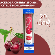 วิตามินเม็ดฟู่ Viboosta Multivitamin วิตามิน รวม Viboosta สูตร Acerola Cherry วิตามินซี COLLA CAL D  LUTEIN PLUS ลูทีน 20 เม็ดฟู่