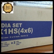 dnp ds-rx1hs paper dan ribbon printer fotobooth digital media set 4x6 best produk