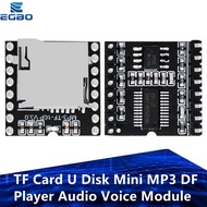 1~5 PCS TF Card U Disk Mini MP3 DF Player Audio Voice Module Board For Arduino DFPlay Wholesale Play