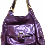 tas coach leather preloved authentic
