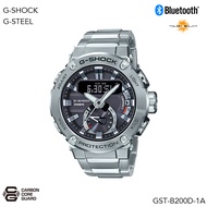 นาฬิกาข้อมือผู้ชาย CASIO G-SHOCK G-STEEL Carbon Core guard รุ่น GST-B200 GST-B200-1A GST-B200B-1A  GST-B200D-1(Bluetooth)