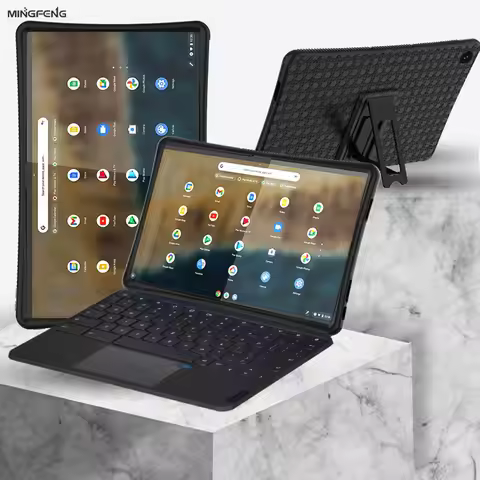 For Lenovo Chromebook Duet 5 13.3 Tablet Cover Soft Silicon Stand Holder Funda Case For Chromebook56