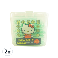 Sanrio 三麗鷗 Hello Kitty 食用級薄荷扁線牙線棒  300支  2盒