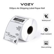 Waybill Thermal Sticker Roll A6 350pcs Express Carrier Waybill