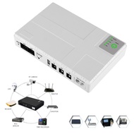 UPS Battery Backup and Protector, 5V 9V 12V 1A Backup Battery Power Supply, Back-UPS with USB Port
