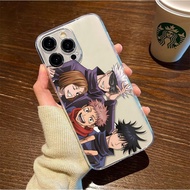 Jujutsu Kaisen Anime Casing Case Iphone 15 Pro Max 16 X XR XS MAX 11 12 13 14 PRO MAX 12 13 MINI 6 7