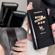 Kakashow 2 In 1 Hair Styler Temporary Hair Dye Stick Hair Comb Gray Hair Cover Dye Stick Q0g6