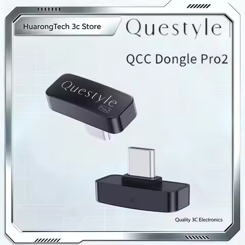 Questyle QCC Dongle Pro2 Bluetooth Audio Adapter Lossless LDAC Bluetooth Transmitter HiFi Wireless B