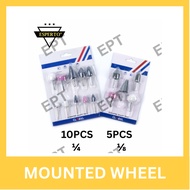 MOUNTET WHEEL 1/4 1/8 1PC