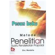 Research Methods Book of Mardalis proposal appros