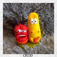 Cake Topper / Miniature / Larva Cake Decoration