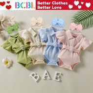 Baju Raya Newborn Girl Romper Dress Baju Bby Kanak2 Perempuan Newborn Clothing  0 12 Months Pink Waf