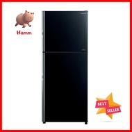 ตู้เย็น 2 ประตู HITACHI RVGX400PF-1GBK 14.4 คิว กระจกดำ อินเวอร์เตอร์2-DOOR REFRIGERATOR HITACHI RVGX400PF-1GBK 14.4CU.FT BLACK MIRROR INVERTER **ลดราคาจัดหนัก **