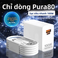 LINSHANXIA | Sạc Nhanh Siêu Tốc 100W Cổng Dual Type-C Dây 2m