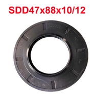 1Pc Kit Bahagian Pembaikan Pengedap Minyak Air 47*88*10/12mm SDD47x88x10/12 untuk Mesin Basuh Pengge