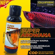 Vitamin Ikan Arwana SUPER AROWANA Arwana Super Red Golden Red Silver