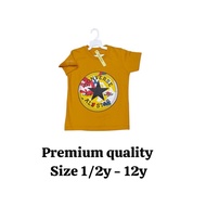 🔥🔥 Hot Sale t-shirt unisex premium quality kain 💯 cotton selasa Size 1-2y sampai 12y Fast delivery 🚚