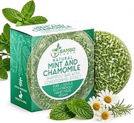 Solid Shampoo Bar And Conditioner Effect Hair Soap β 100% Organic Shampoo Bars For Hair With All Nat