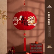 ZHUOLESHI | New Year Red Lantern Balcony Decoration LED