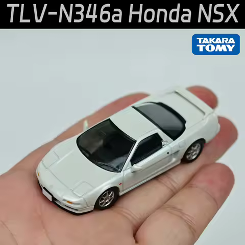 TAKARA TOMY TOMYTEC 1/64 TLV-N346a Honda NSX Alloy Motor Vehicle Diecast Models Car Toys Collection 