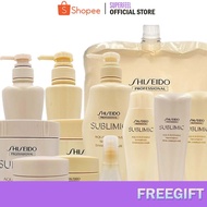 SHISEIDO Sublimic Aqua  Intensive For Damaged Hair Care Shampoo Treatment Mask