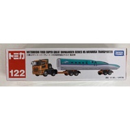 No.122 Tomica Mitsubishi Fuso Super Grade H5 Series Shinkansen Hayabusa Transport Vehicle