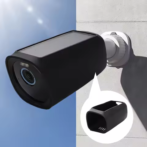 Monitor Camera Protector Silicone Camera Protection Shell -proof Weather-proof for Eufy Cam 3 Add-on