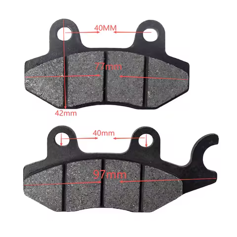 Suitable for Honda Street Bikes, Motorcycle Brake Pads, Front Brake Pads: Astria, Supra, Nf, Xr100, 