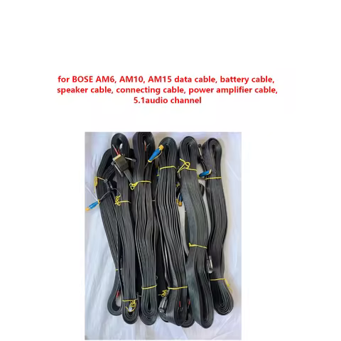 for BOSE AM6, AM10, AM15 data cable, battery cable, speaker cable, connecting cable, power amplifier