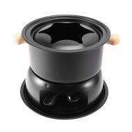 Chocolate Fondue Maker Set Multifunction Carbon Steel Ice Cream Chocolate Cheese Hot Pot Melting Pot