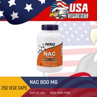 NOW NAC - Viên Uống Hỗ Trợ Giải Độc Cơ Thể Và Bảo Vệ Gan