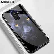 Case For Samsung A6+ 2018 J8 2018 J7 pro J6 Plus 2018 J6 Prime Black Tiger Glass Phone