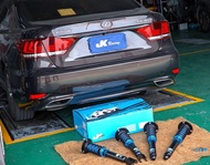 JK Racing  Lexus LS460 氣壓避震器 更換 S2 可調式道路運動版避震器    ~車宮