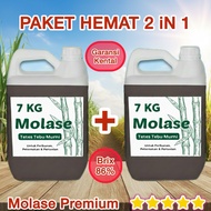 Bundling Molasses - Sugarcane Molasses 7 kg + 7 kg. 100% Pure Molasses Without Mixture. Brix 86% Mol