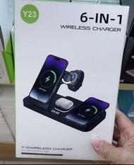 😆時鐘夜燈新品超級無敵15w六合一無線充電器😆免費送順豐智能櫃/順豐站😆送鋼化膜蘋果手機，蘋果手錶，蘋果二就是全部用到，自帶時間顯示功能，桌面收納神器，辦公室神器，送禮一流，蘋果耳機