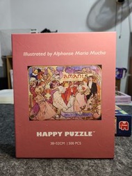 Happy Puzzle 500塊 穆夏 Amants