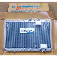 SYNERGY ALUMINIUM RADIATOR FOR MITSUBISHI EVO 1/ 2 / 3 / PROTON WIRA 1.6 / 1.8 (2 LAYER)(MANUAL)