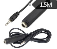 1.5m Big Three-Core 6.35mm Audio Connection Signal Cable 3.5 to 6.5 Power Amplifier Speaker Male to 