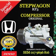 HONDA STEPWAGON RP3 ORIGINAL DENSO COMPRESSOR/ KOMPRESOR (CAR AIRCOND SYSTEM) STEPWAGEN STEP WAGON