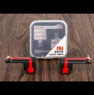 Bộ 2 Nút Bấm Chơi Game Cảm Ứng L7 ĐỎ Chơi Pubg Ros Free Fire Knight Out