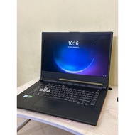 Second hand ROG Strix gaming laptop black with LED