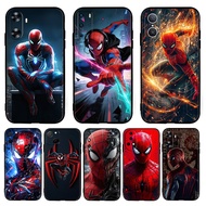 for Huawei Nova 2i 2 Lite 3 3i 4E 5i 5T 7 10 SE 8i Y61 KY94 anime Spider Man Casing 7Y4 Black TPU So