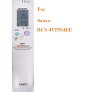 (Local Shop) Genuine New Design Original For Sanyo AirCon Remote Control RCS-4VPIS4EE