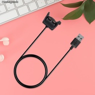 USB Fast Charging Dock Cradle Base Charger for Garmin Vivosmart HR Fitness Band Black [homegoods.sg]