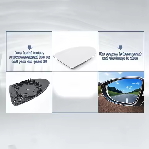 N60R-Car Heated Glass Rearview Mirror Reversing Rearview Mirror Side Wing Mirror Glass For BMW- F01 
