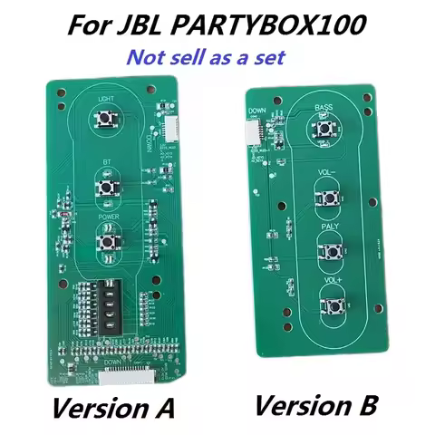 Brand New Key Switch Button Board keyboard For JBL Partybox100 Party box 100 speakers replacement sp