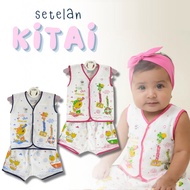 (ALX) CHILDREN'S SLEEVELESS SHIRT & PANTS SET, SHORT SLEEVES, LONG SLEEVES, UNISEX NEWBORN SHIRT & P