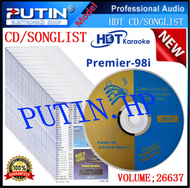 PUTIN SHOP HDT HYUNDAI Premier-98i P-98pro Updated CD 26637 as of October 2024 ( HDT CD.SONGLIST )