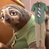 Crazy zootopia Lightning Three-Toed Sloth Cosplay Costume zootopia